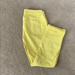 Yellow jeans